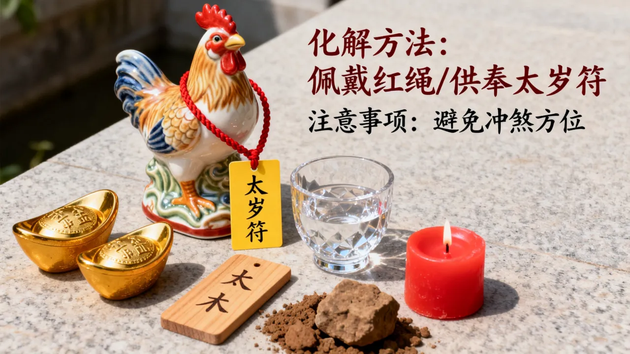 2026犯太岁属鸡怎么办，2026犯太岁生肖鸡如何化解？