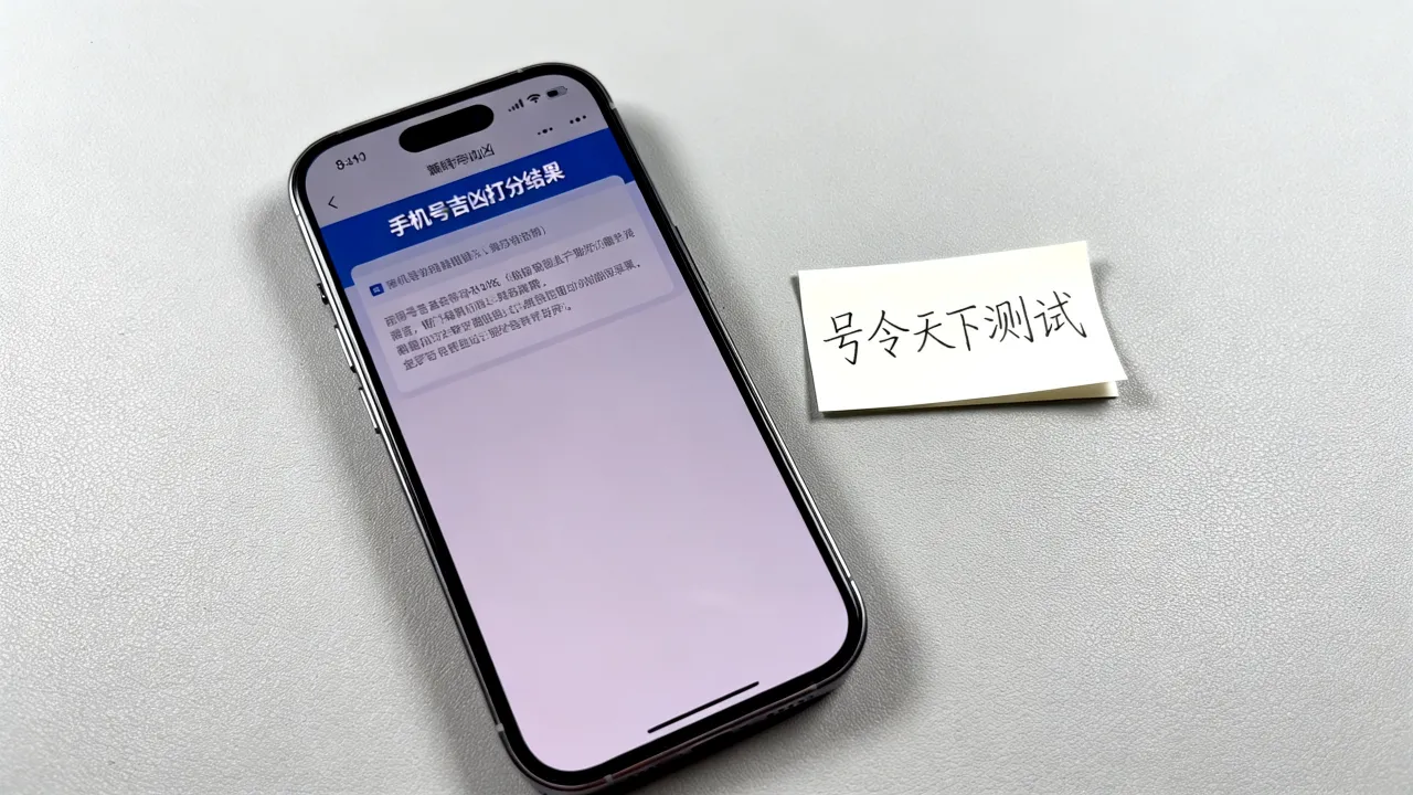 手机号吉凶打分结果怎么看,号令天下测试准不准? 手机号吉凶打分结果怎么看,号令天下测试准不准?