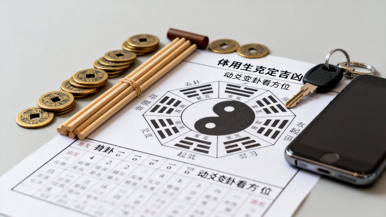 寻物起卦怎么看吉凶，寻物起卦断卦口诀与实例详解