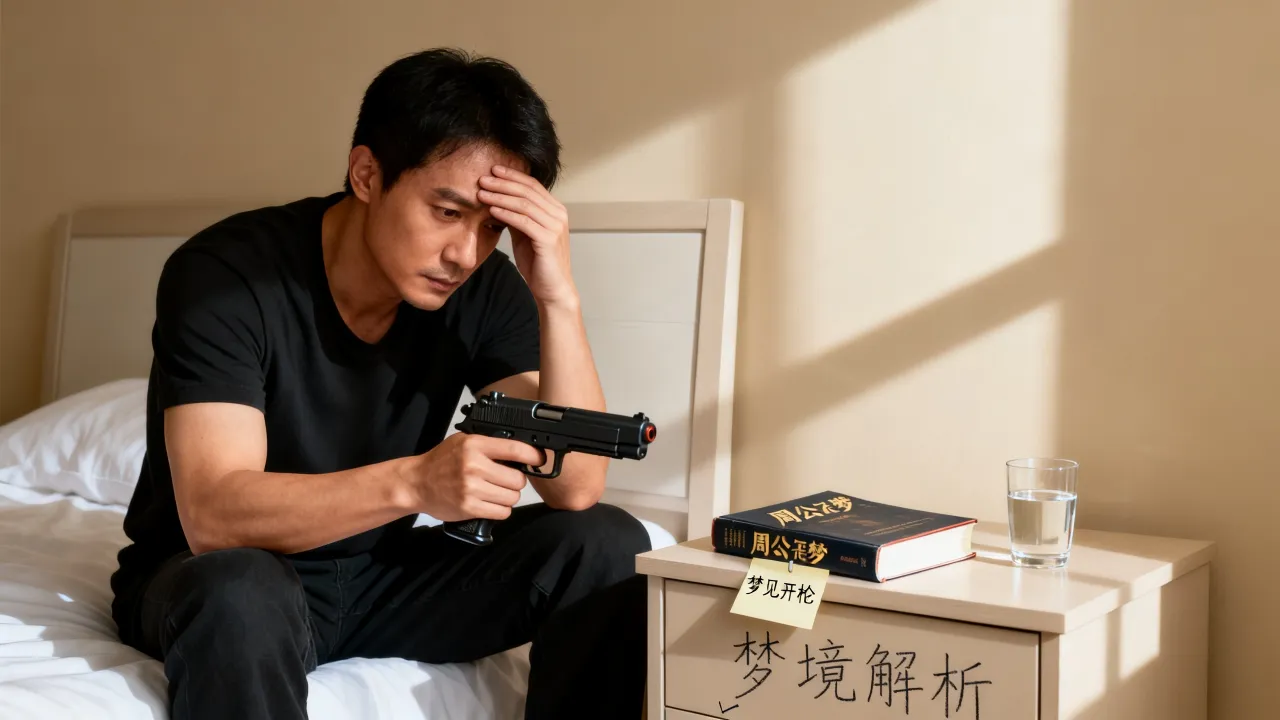 梦见开枪是什么意思？做梦梦到开枪预兆好坏，周公解梦详解大全