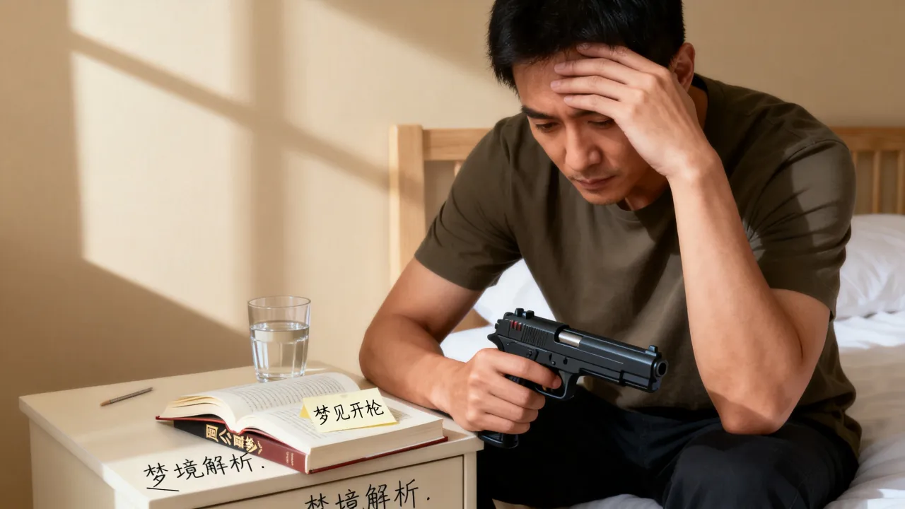 梦见开枪是什么意思？做梦梦到开枪预兆好坏，周公解梦详解大全
