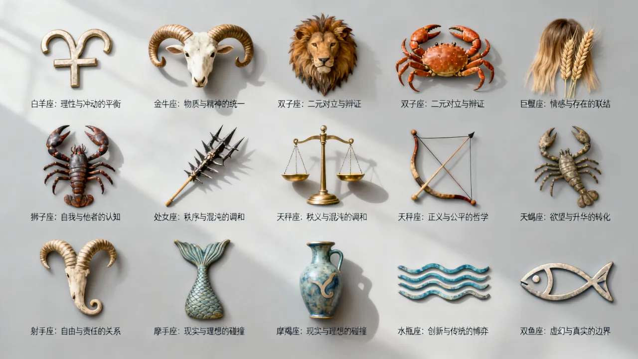 十二星座和哲学有什么关系？哲学十二星座怎么解读？