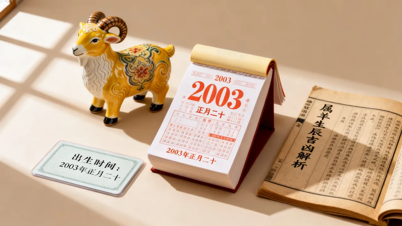 2003年正月二十出生的人命运如何?属羊农历生辰吉凶解析 2003年正月二十出生的人命运如何?属羊农历生辰吉凶解析