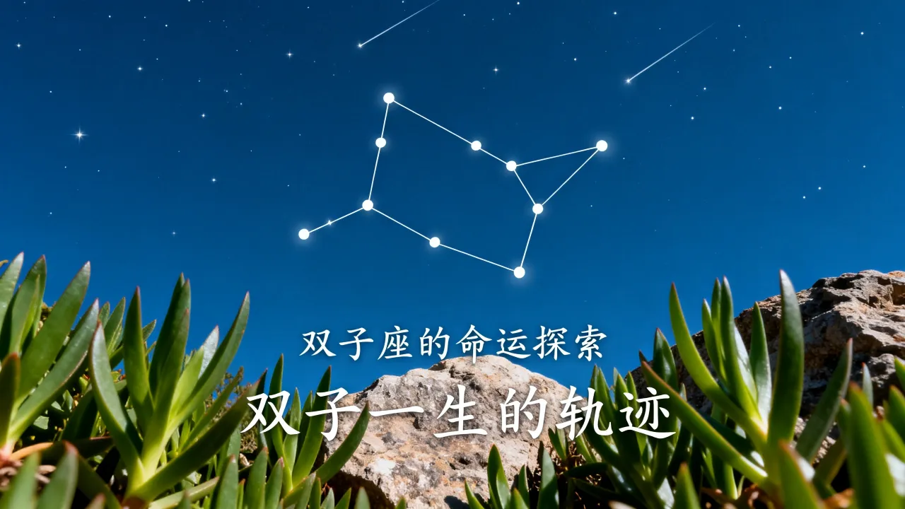 双子座的命运是什么命运，双子座一生的命运究竟如何