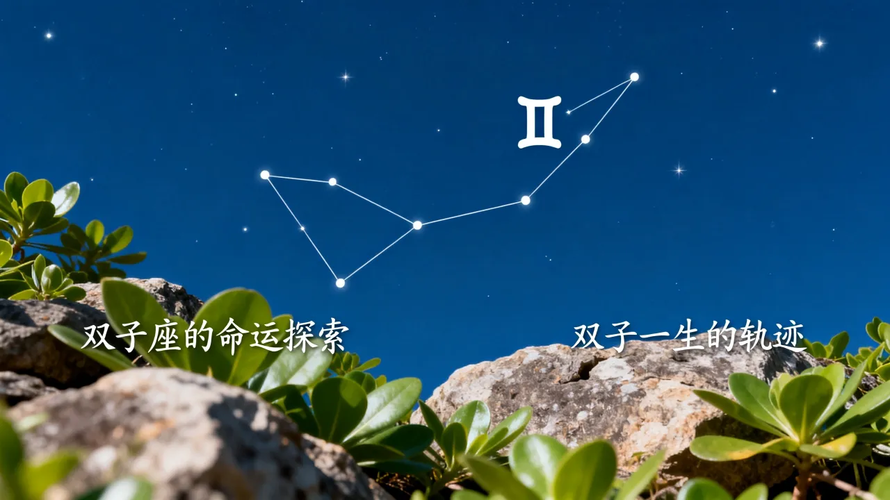 双子座的命运是什么命运，双子座一生的命运究竟如何