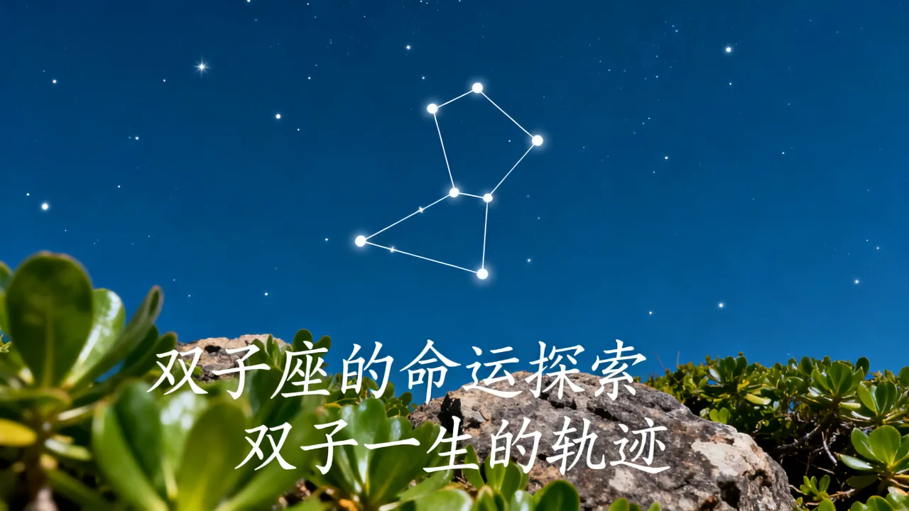 双子座的命运是什么命运，双子座一生的命运究竟如何