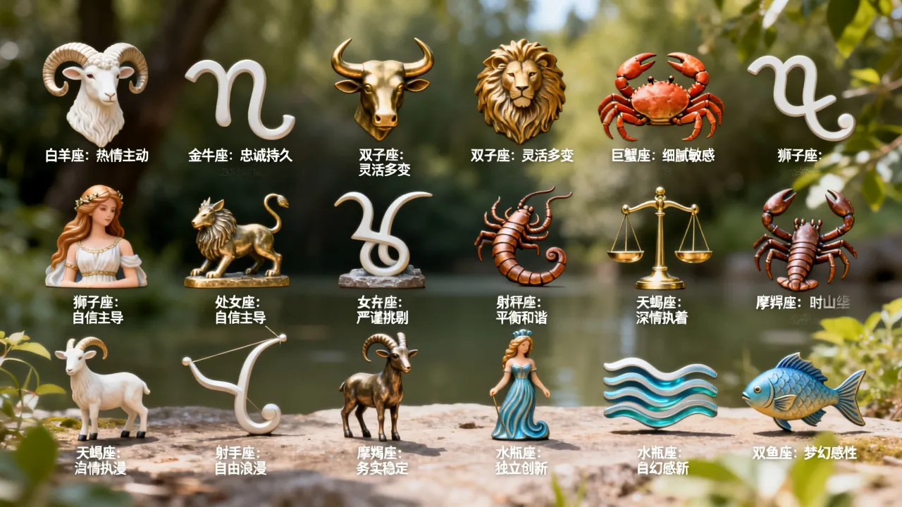 十二星座对爱情的看法有何不同?哪个星座最痴情 十二星座对爱情的看法有何不同?哪个星座最痴情