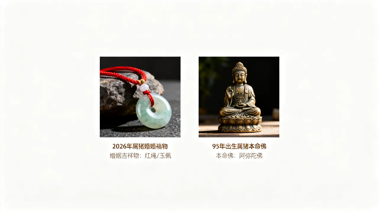 2026年属猪的婚姻吉祥物是什么,95年出生属猪本命佛怎么选? 2026年属猪的婚姻吉祥物是什么,95年出生属猪本命佛怎么选?