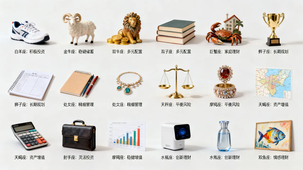 十二星座资产是什么?,十二星座怎么理财最赚钱 十二星座资产是什么?,十二星座怎么理财最赚钱