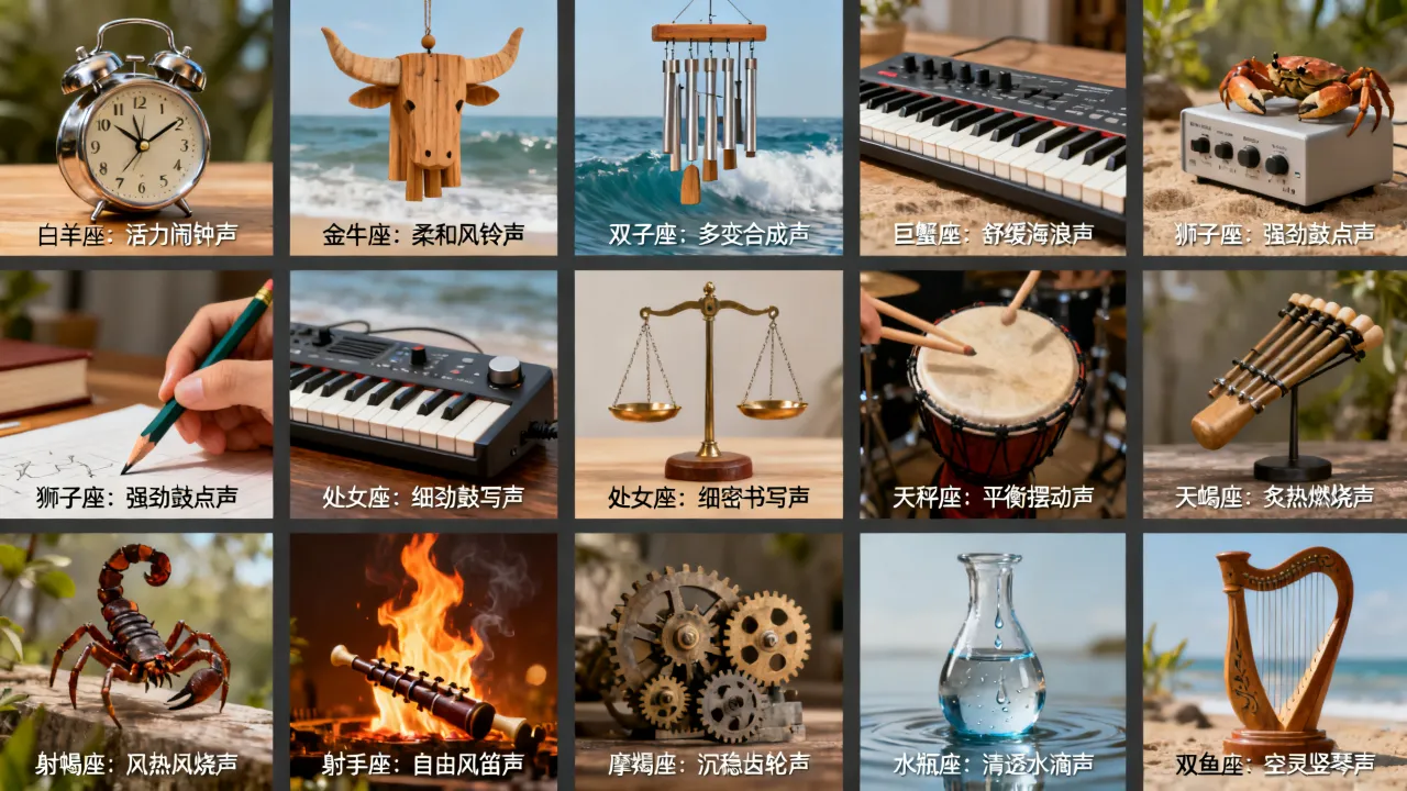 十二星座是什么声音,十二星座声音代表什么 十二星座是什么声音,十二星座声音代表什么