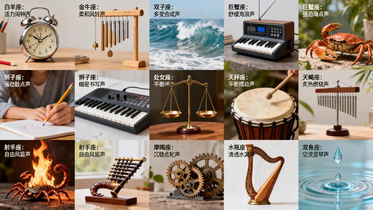 十二星座是什么声音,十二星座声音代表什么 十二星座是什么声音,十二星座声音代表什么