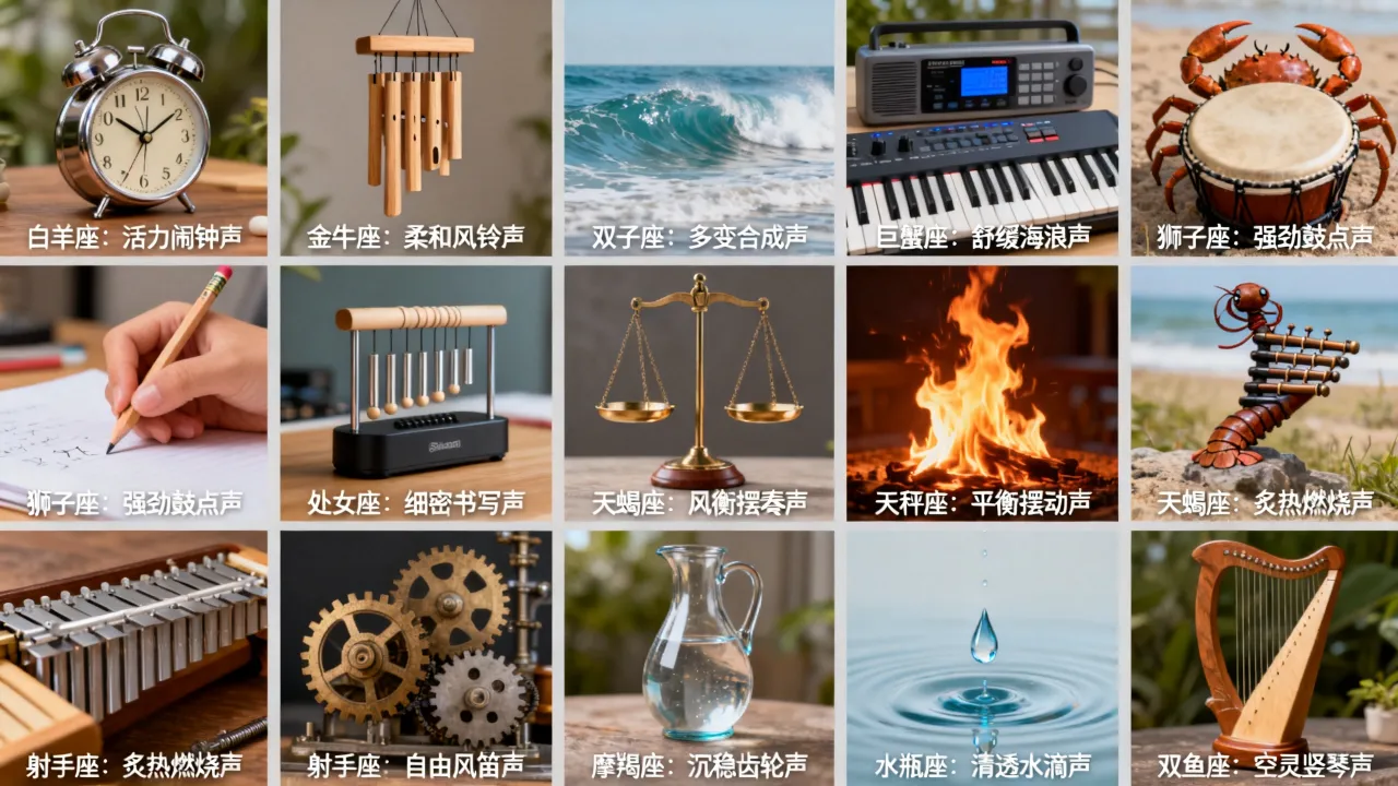 十二星座是什么声音,十二星座声音代表什么 十二星座是什么声音,十二星座声音代表什么