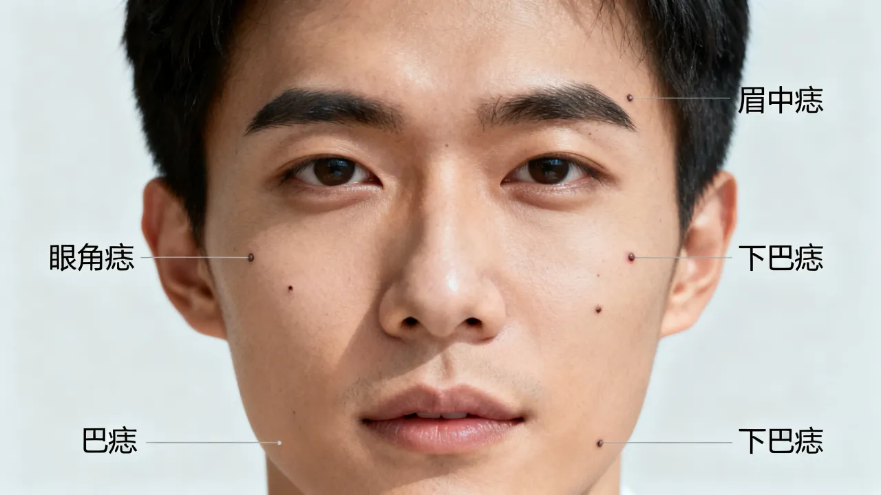 脸上有痣命运如何？脸上有痣的位置与命运图解准吗？