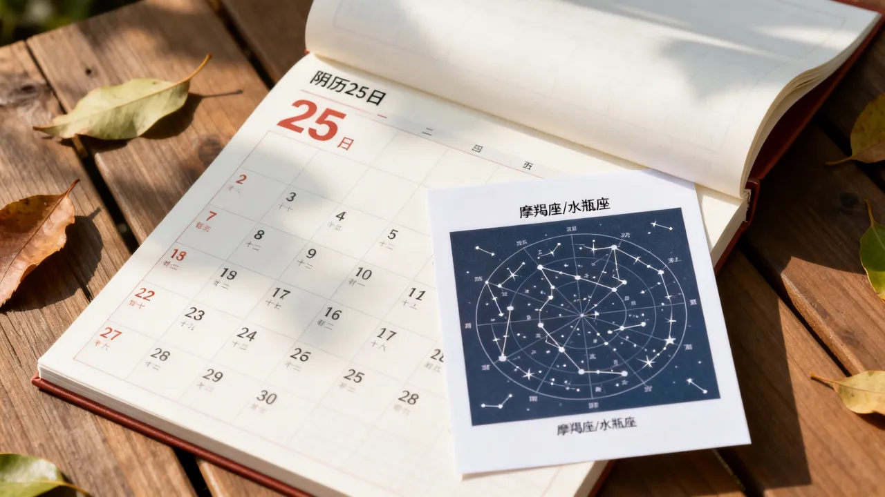 阴历.25是什么星座，农历25日出生的人是什么星座？