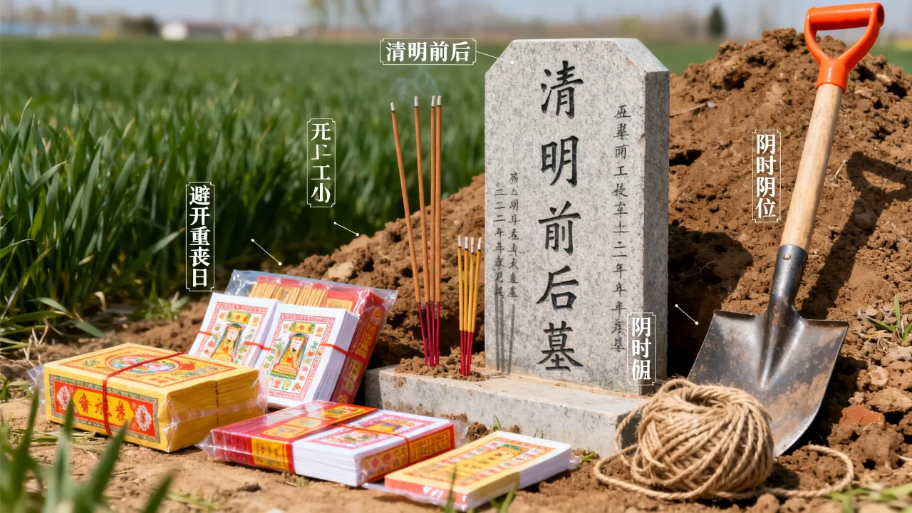 迁坟阴历有什么讲究，迁坟最佳月份是几月？