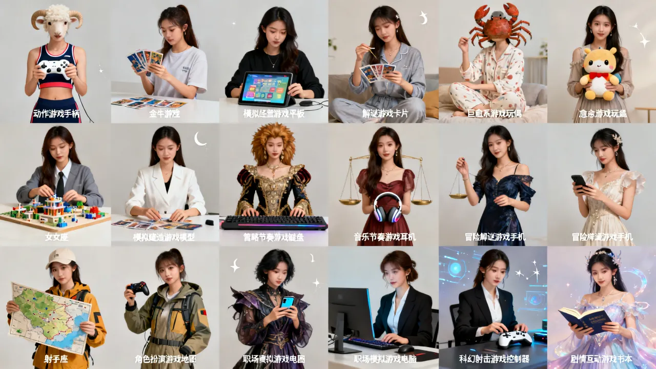 十二星座女代表的游戏是什么,哪个星座女最适合玩什么游戏? 十二星座女代表的游戏是什么,哪个星座女最适合玩什么游戏?