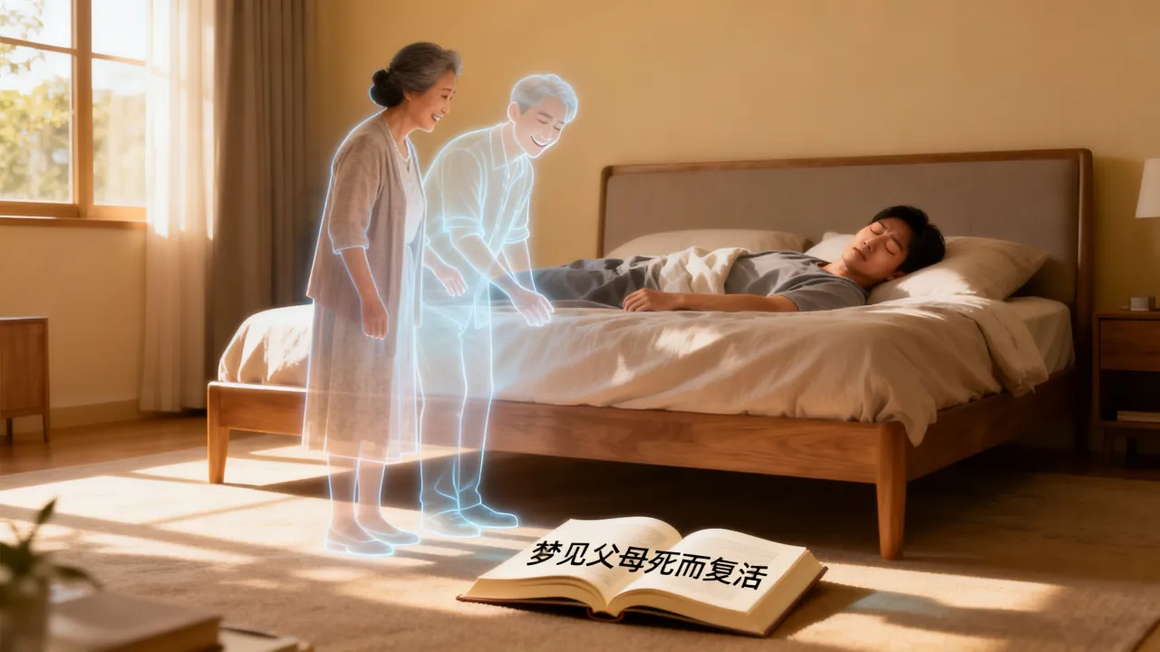 梦见父母死了又活了是什么预兆？，梦见父母死而复活是吉是凶