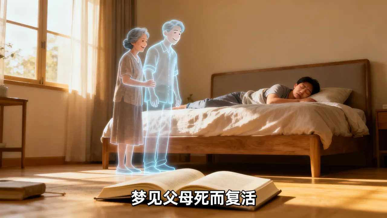 梦见父母死了又活了是什么预兆？，梦见父母死而复活是吉是凶