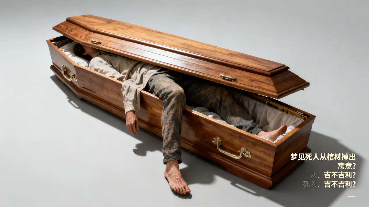 梦见死人从棺材里掉出来有什么寓意吗,吉不吉利? 梦见死人从棺材里掉出来有什么寓意吗,吉不吉利?