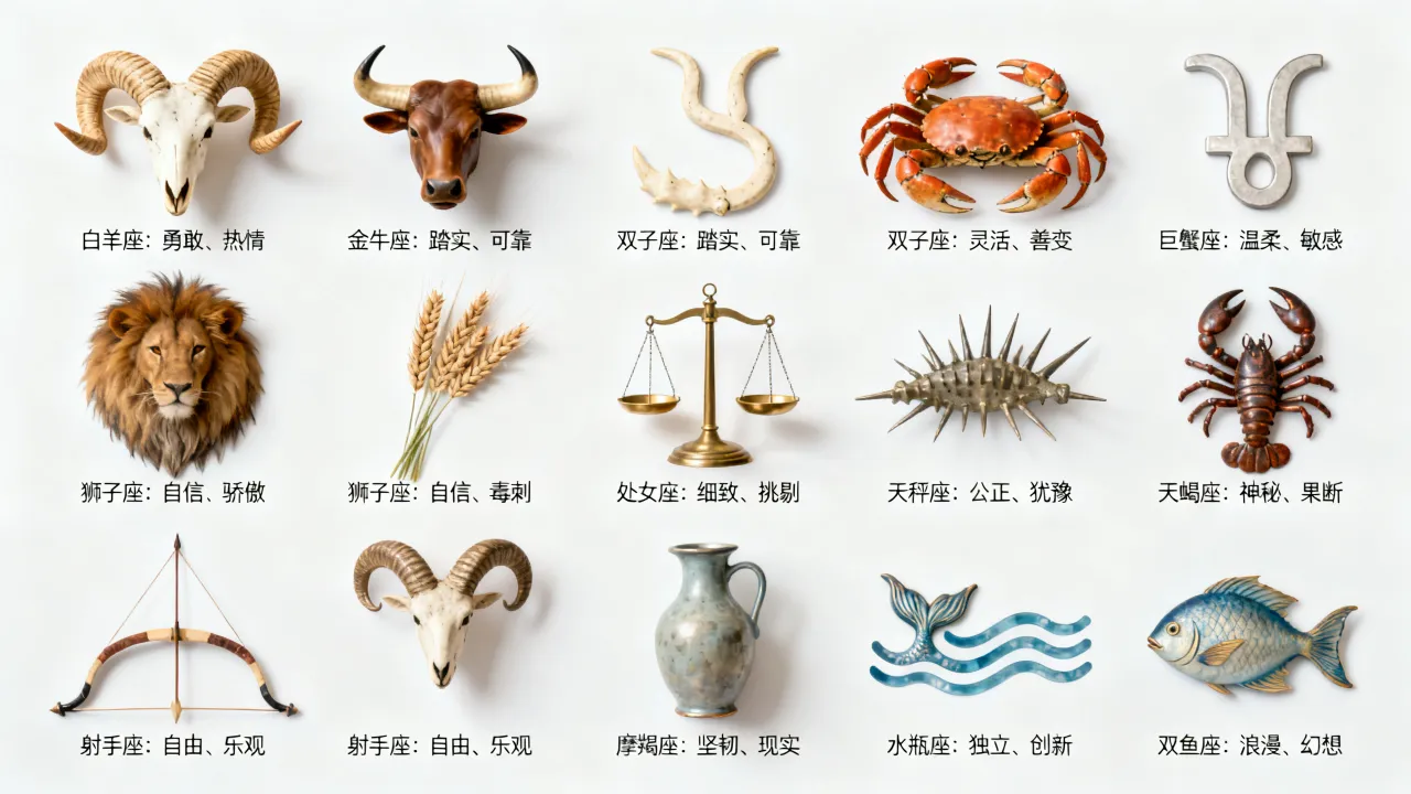 十二星座的说明是什么,十二星座分别代表什么含义 十二星座的说明是什么,十二星座分别代表什么含义