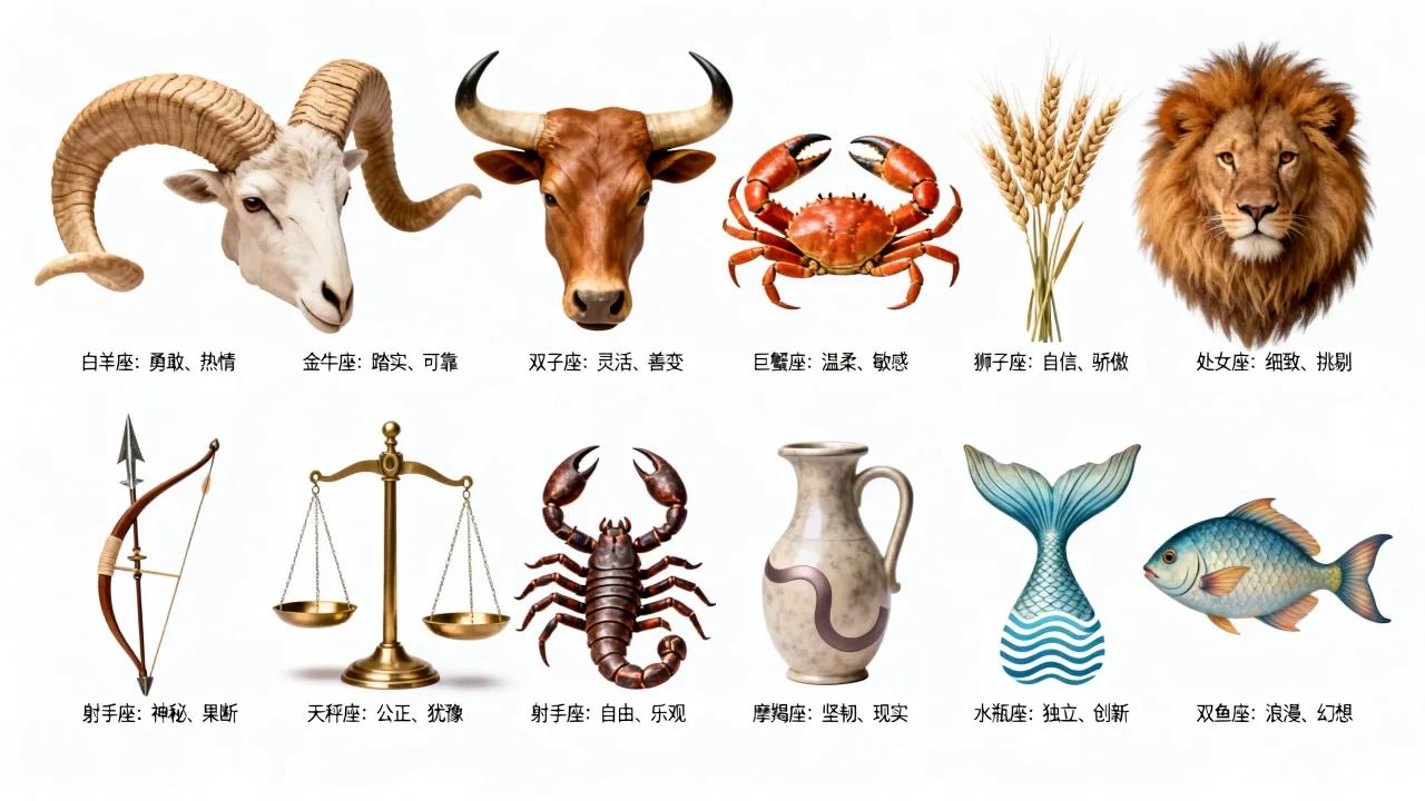 十二星座的说明是什么,十二星座分别代表什么含义 十二星座的说明是什么,十二星座分别代表什么含义