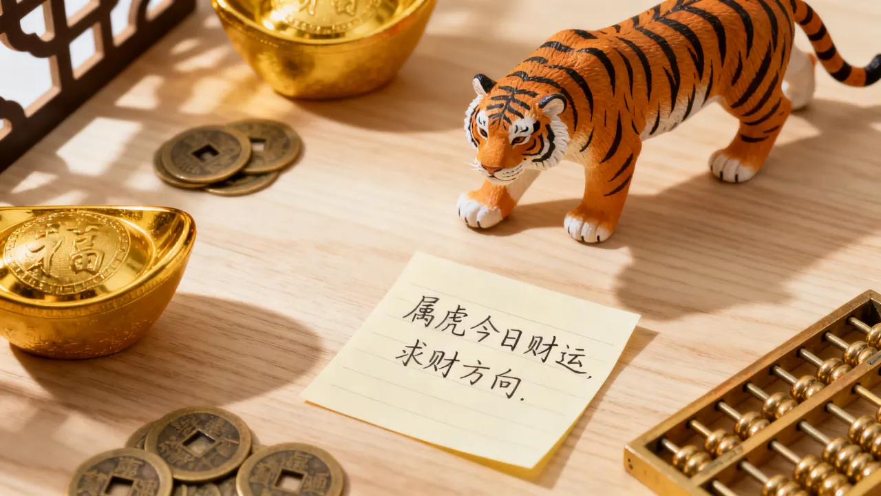 戊寅年属虎今日财运如何？属虎人求财方向在哪？