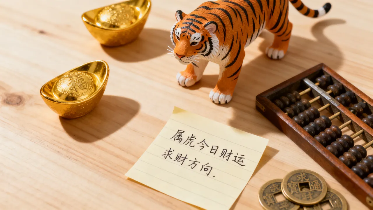 戊寅年属虎今日财运如何？属虎人求财方向在哪？