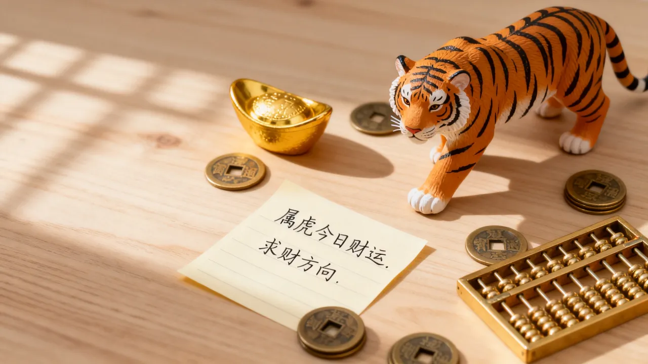 戊寅年属虎今日财运如何？属虎人求财方向在哪？