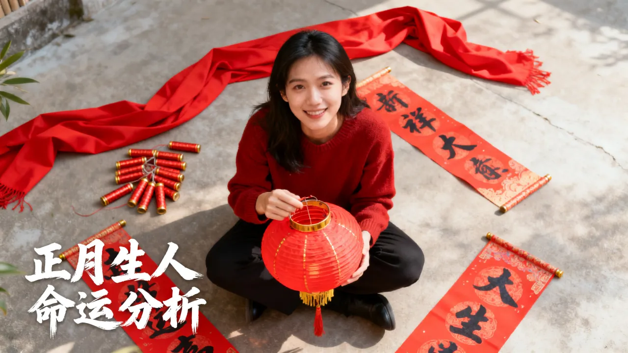 农历正月生人的命运究竟如何，正月出生的人命好吗