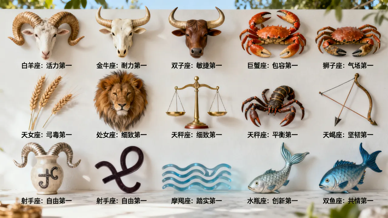 十二星座总体排行是怎样的?哪个星座综合实力最强 十二星座总体排行是怎样的?哪个星座综合实力最强