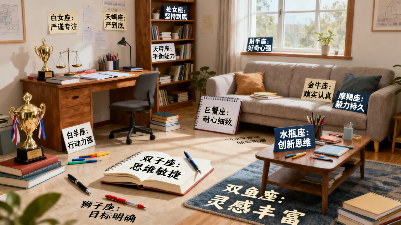 十二星座学历高低谁最强？哪个星座最容易考上名校？