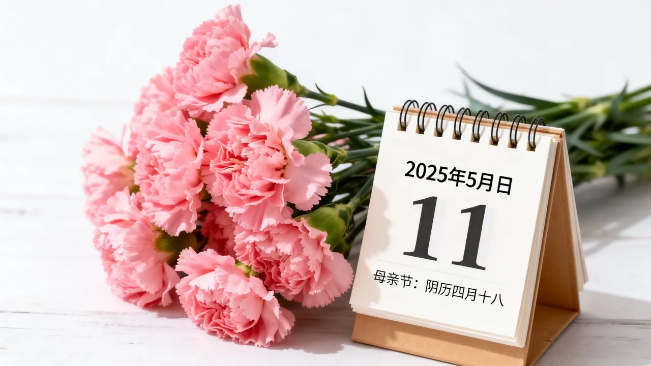 母亲节是阴历几月几号,2025年母亲节阴历日期怎么算 母亲节是阴历几月几号,2025年母亲节阴历日期怎么算