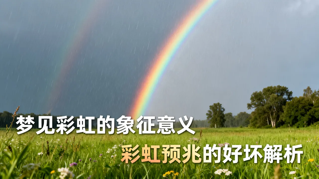 梦见彩虹是什么意思?做梦梦到彩虹预兆好坏,梦见彩虹是什么预兆 梦见彩虹是什么意思?做梦梦到彩虹预兆好坏,梦见彩虹是什么预兆