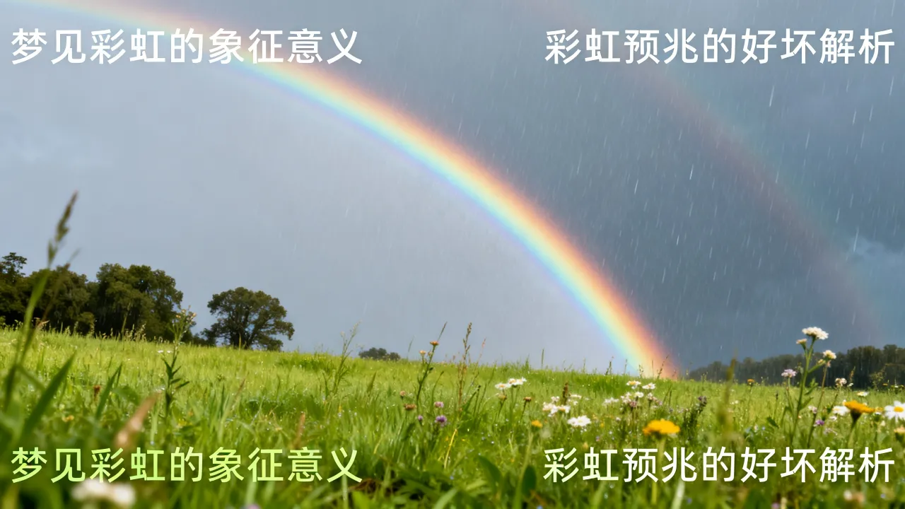 梦见彩虹是什么意思?做梦梦到彩虹预兆好坏,梦见彩虹是什么预兆 梦见彩虹是什么意思?做梦梦到彩虹预兆好坏,梦见彩虹是什么预兆
