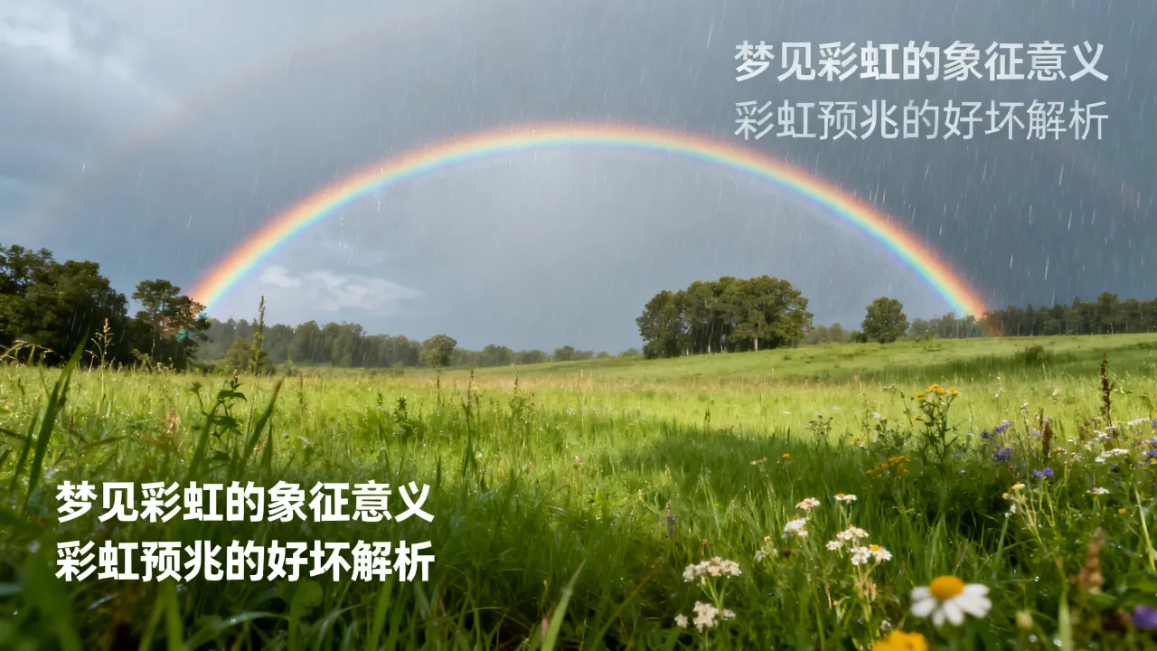梦见彩虹是什么意思?做梦梦到彩虹预兆好坏,梦见彩虹是什么预兆 梦见彩虹是什么意思?做梦梦到彩虹预兆好坏,梦见彩虹是什么预兆