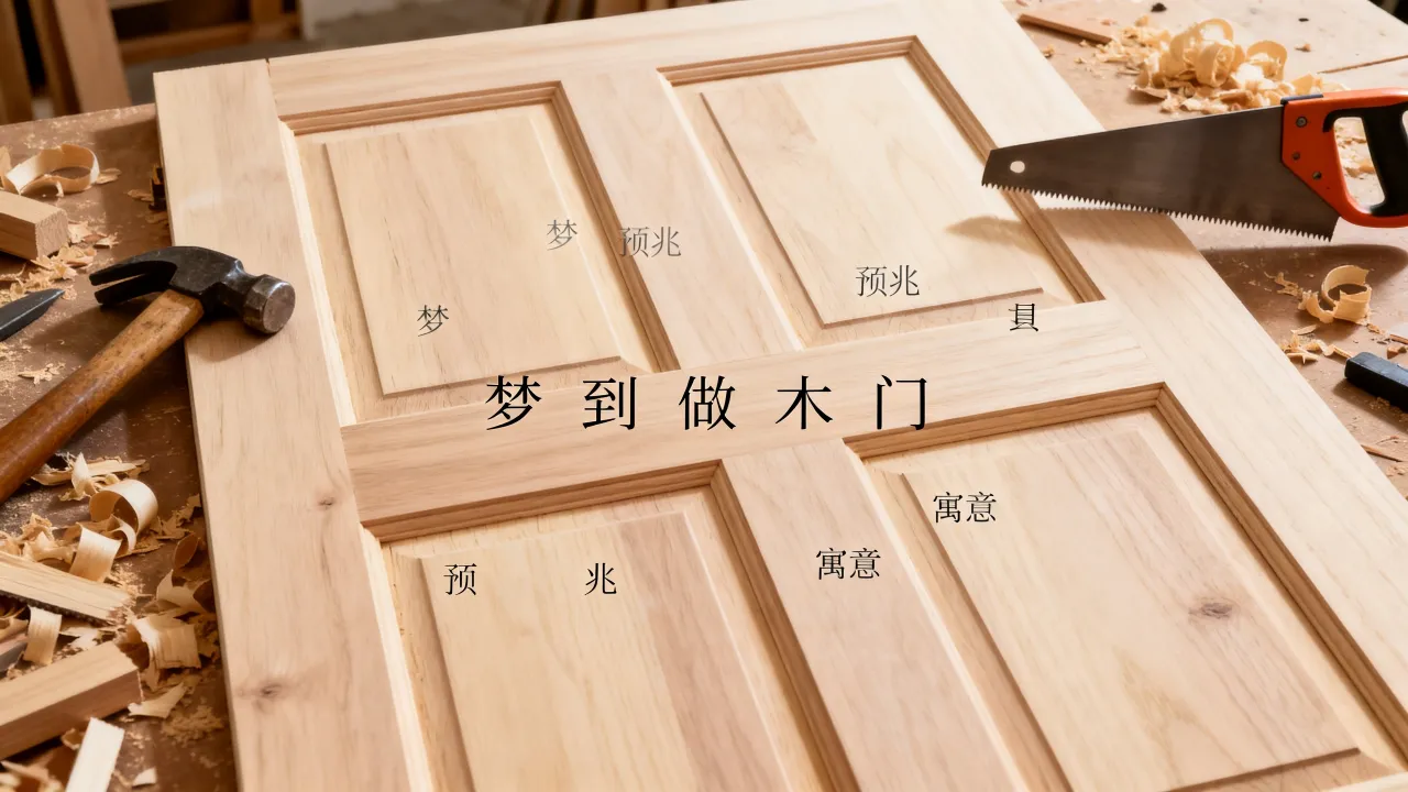 梦到了做木门是什么预兆?梦见做木门有何寓意? 梦到了做木门是什么预兆?梦见做木门有何寓意?