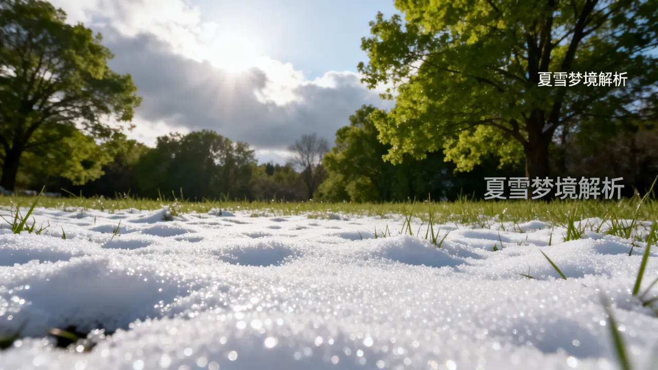 梦到了夏天雪是什么征兆，梦见夏天下雪有何预兆？