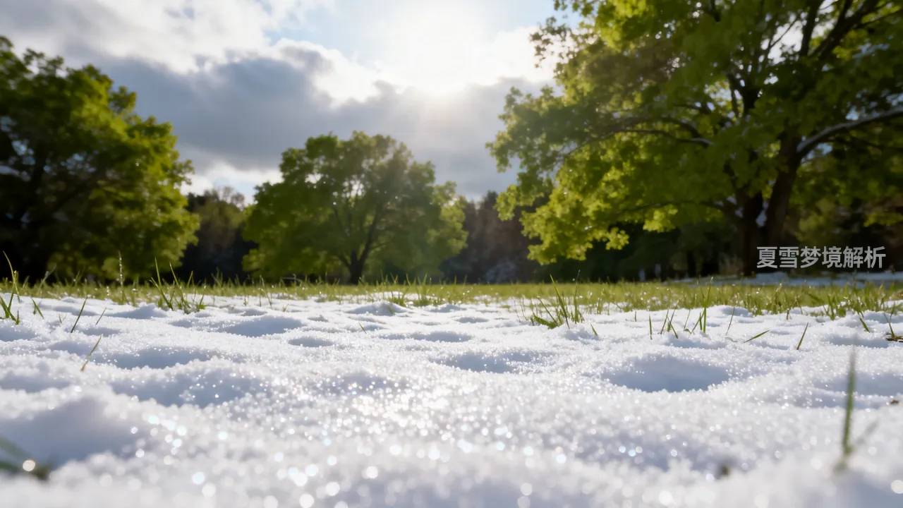 梦到了夏天雪是什么征兆，梦见夏天下雪有何预兆？