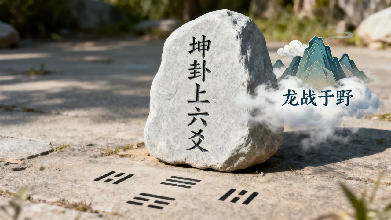 坤卦上六爻吉凶怎么看?龙战于野详解吉凶如何 坤卦上六爻吉凶怎么看?龙战于野详解吉凶如何
