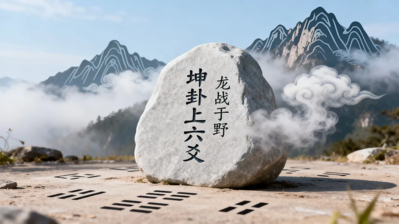 坤卦上六爻吉凶怎么看？龙战于野详解吉凶如何