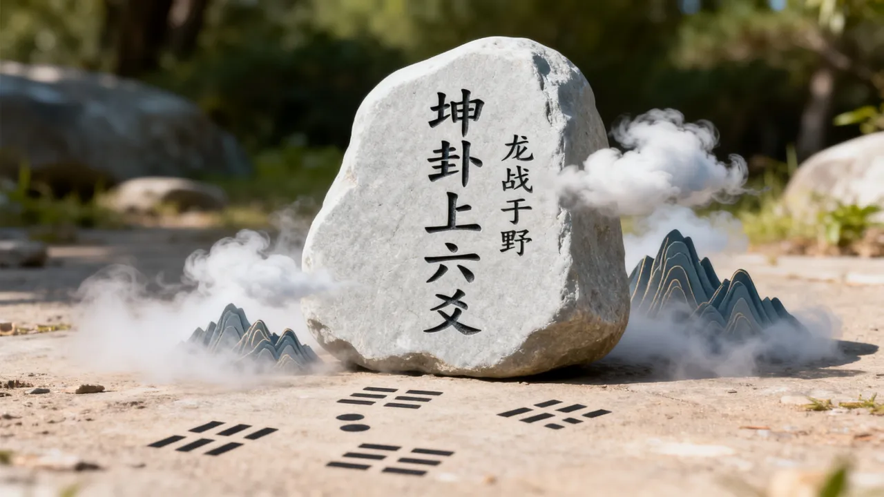 坤卦上六爻吉凶怎么看?龙战于野详解吉凶如何 坤卦上六爻吉凶怎么看?龙战于野详解吉凶如何