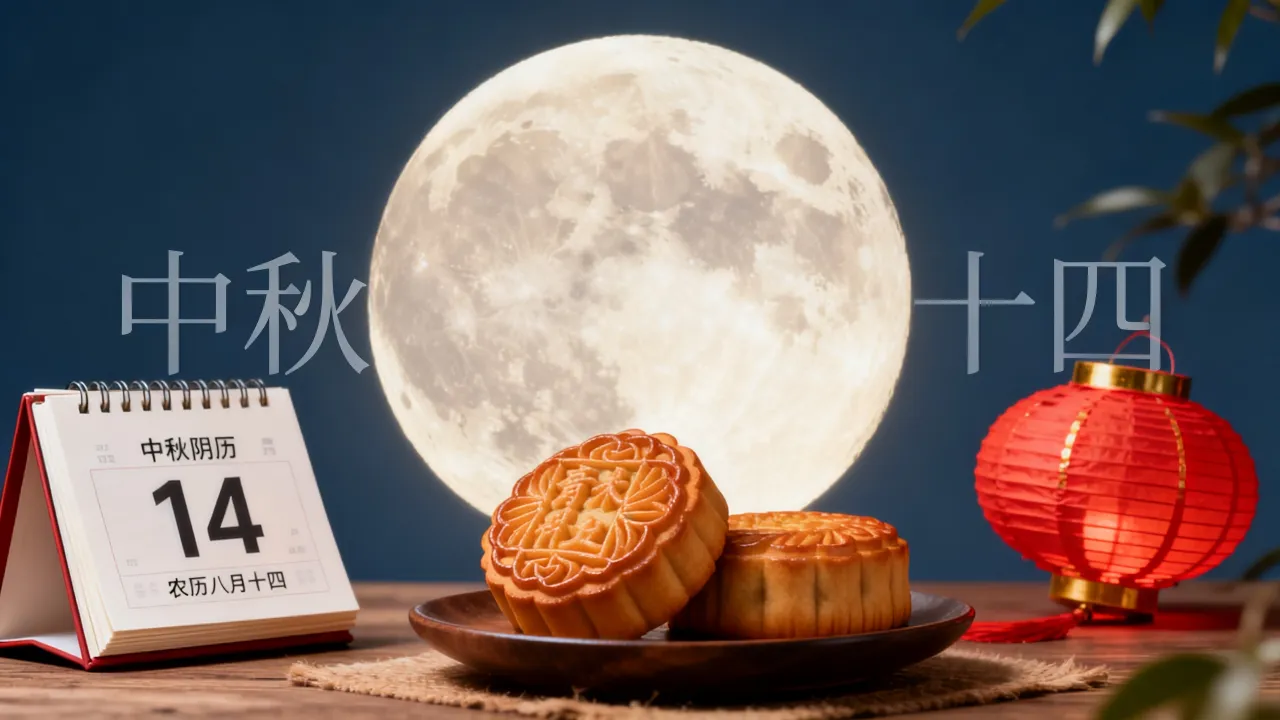 中秋阴历14是几月几号,农历八月十四是中秋节吗 中秋阴历14是几月几号,农历八月十四是中秋节吗