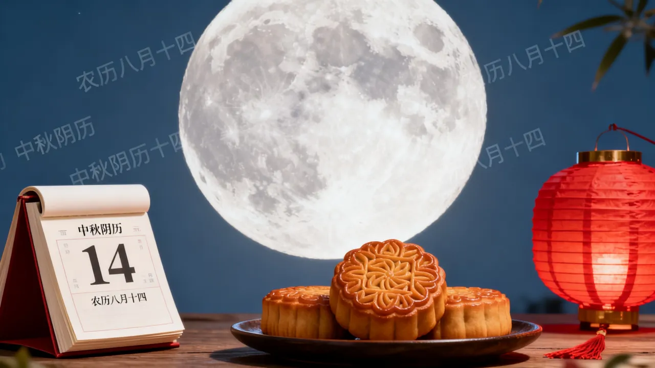 中秋阴历14是几月几号,农历八月十四是中秋节吗 中秋阴历14是几月几号,农历八月十四是中秋节吗