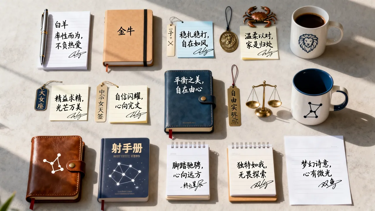 十二星座怎么签名?十二星座专属签名短句推荐 十二星座怎么签名?十二星座专属签名短句推荐