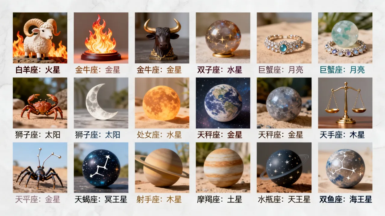 十二星座守护星分别是什么,十二星座守护星怎么查询? 十二星座守护星分别是什么,十二星座守护星怎么查询?