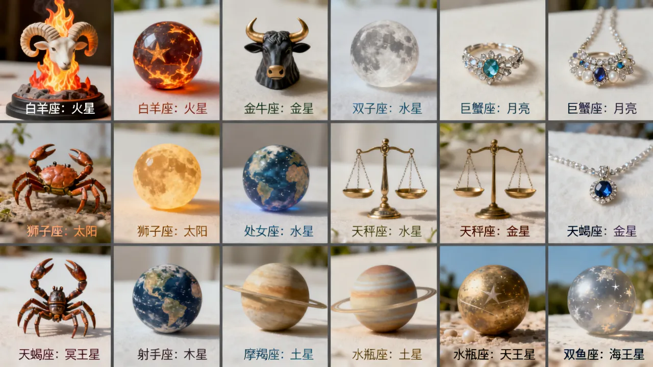 十二星座守护星分别是什么,十二星座守护星怎么查询? 十二星座守护星分别是什么,十二星座守护星怎么查询?