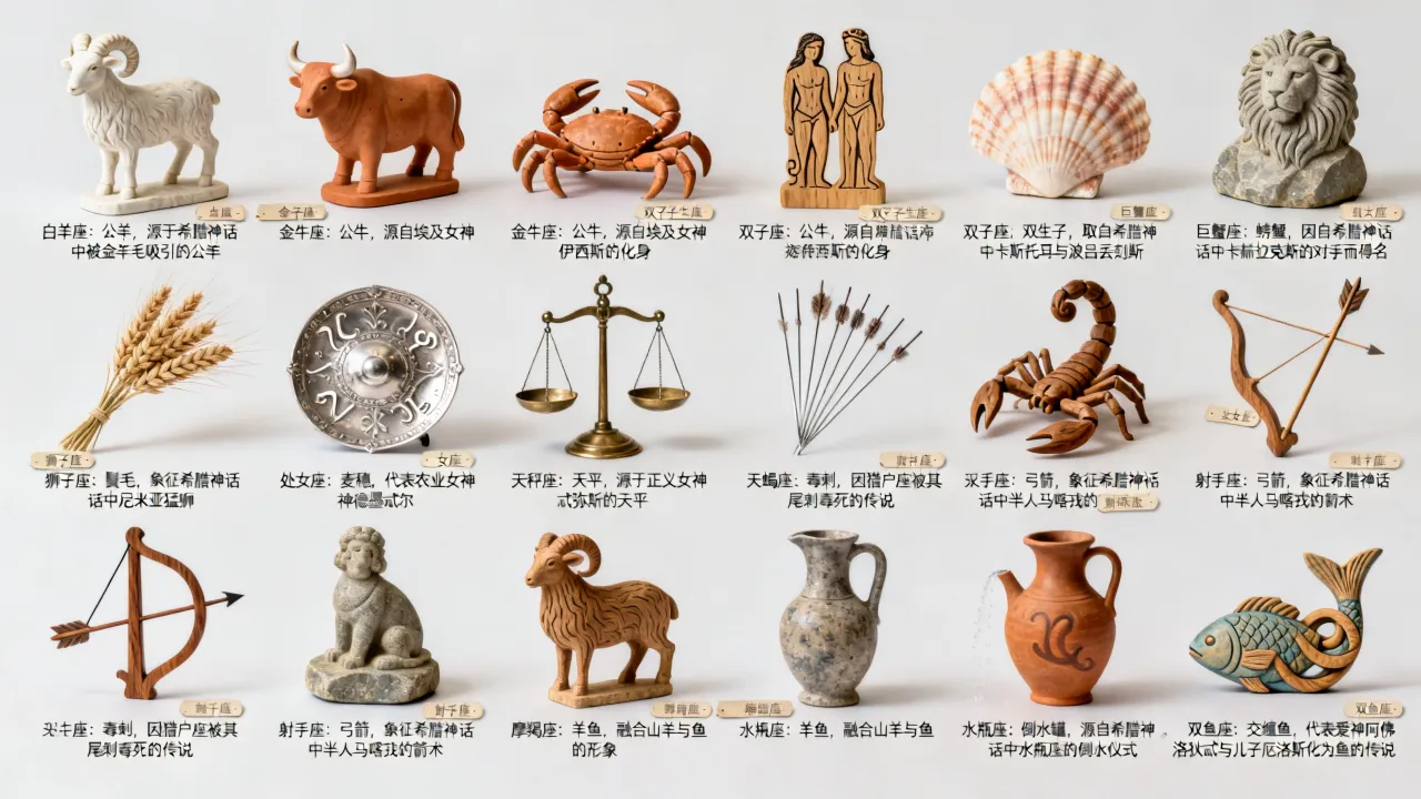 十二星座分别是什么名字,十二星座名字的由来是什么? 十二星座分别是什么名字,十二星座名字的由来是什么?