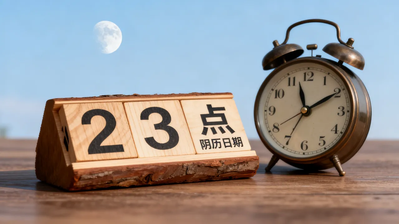 23点是阴历的哪一天？，23点阴历换日怎么算