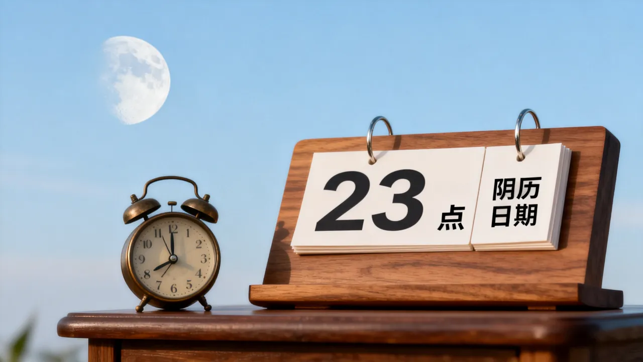 23点是阴历的哪一天？，23点阴历换日怎么算