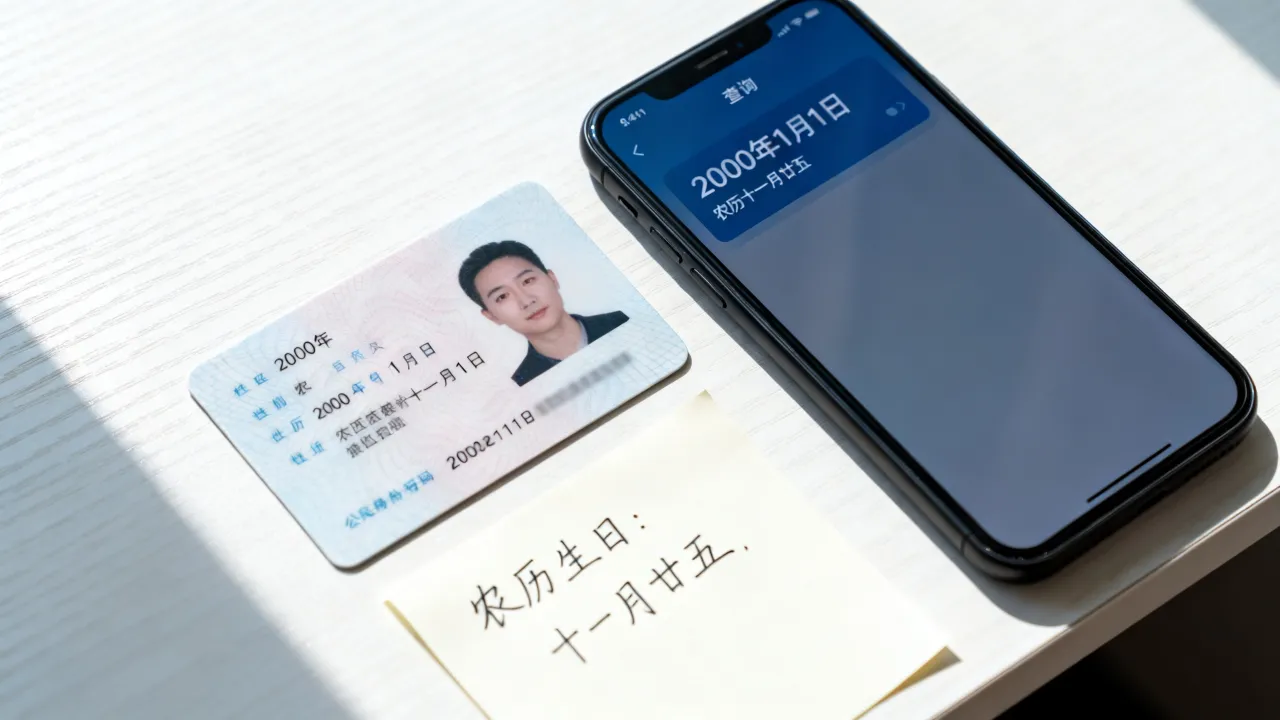 身份证上的日期是阴历吗,怎么查对应的农历生日? 身份证上的日期是阴历吗,怎么查对应的农历生日?